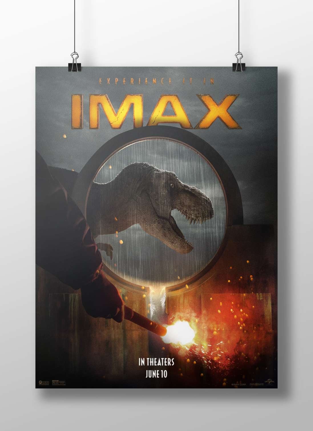 Tyrannosaurus Rex from the Jurassic Park franchise Main Subject: Tyrannosaurus Rex from the Jurassic Park franchise Matte