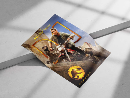 Jurassic World franchise Main Subject: Jurassic World franchise Matte poster print — Hollywood wall art India | PosterBoizz