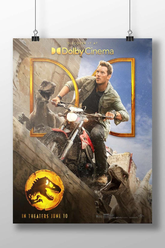 Jurassic World franchise Main Subject: Jurassic World franchise Matte BoizzBoard rigid print — Hollywood wall art India |