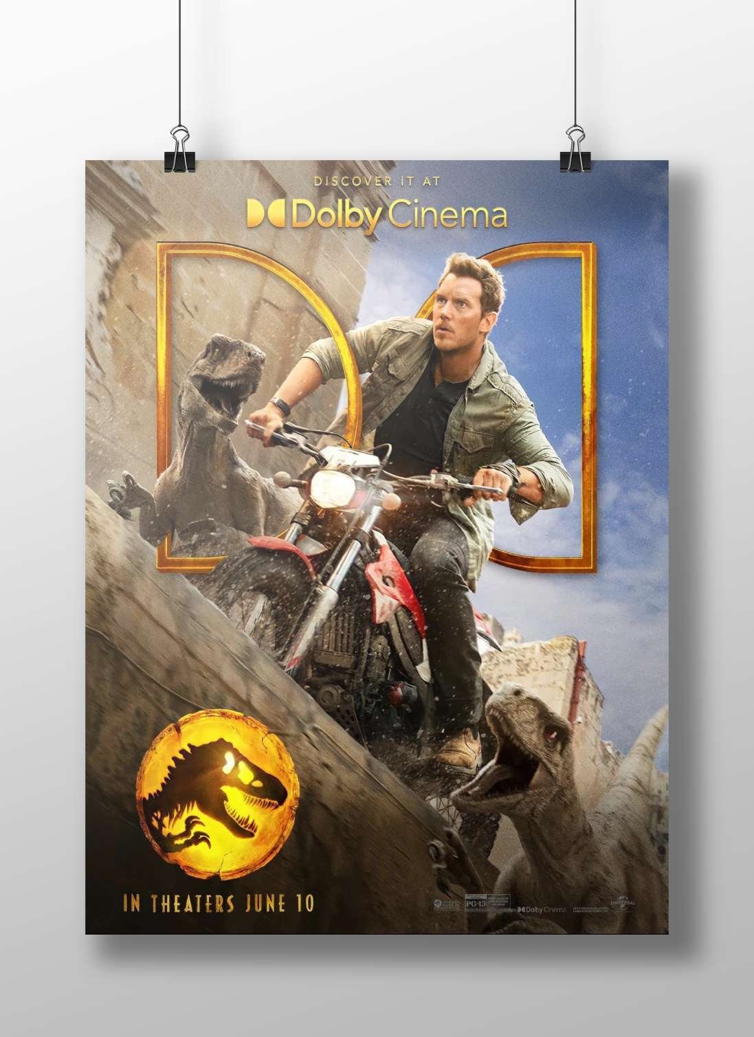 Jurassic World franchise Main Subject: Jurassic World franchise Matte BoizzBoard rigid print — Hollywood wall art India |