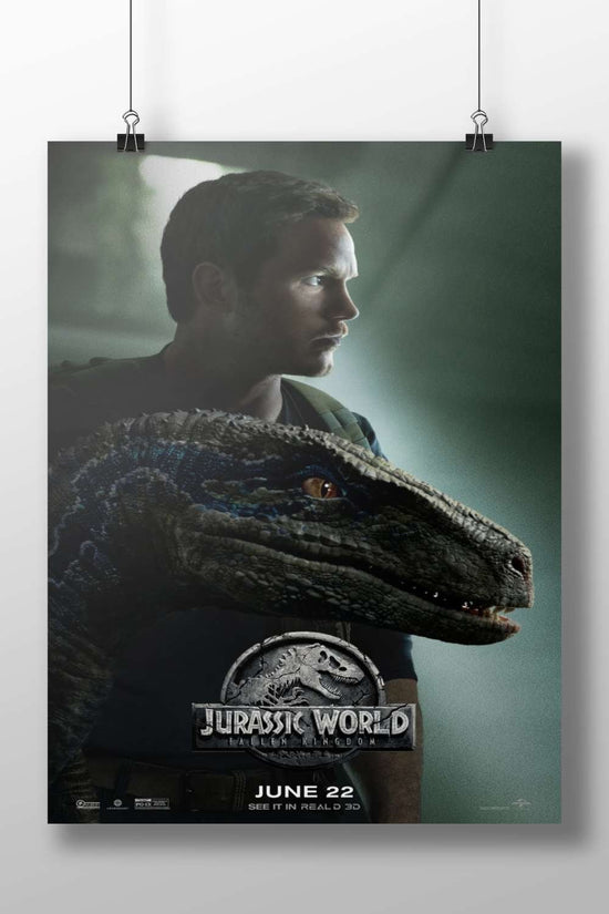 Indoraptor from Jurassic World: Fallen Kingdom Main Subject: Indoraptor from Jurassic World: Fallen Kingdom Matte BoizzBoard