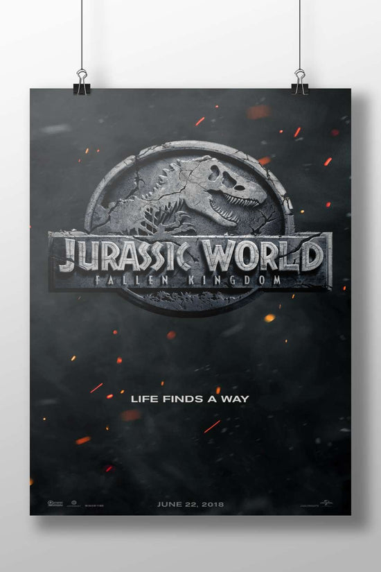 Jurassic World: Fallen Kingdom Main Subject: Jurassic World: Fallen Kingdom Matte BoizzBoard rigid print — Bollywood wall