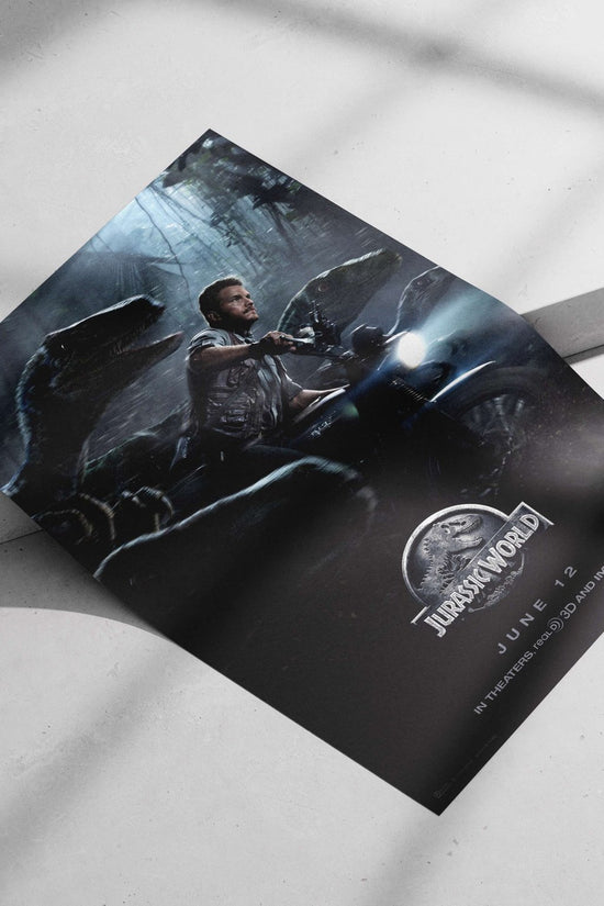 Jurassic World franchise Main Subject: Jurassic World franchise Matte poster print — Hollywood wall art India | PosterBoizz