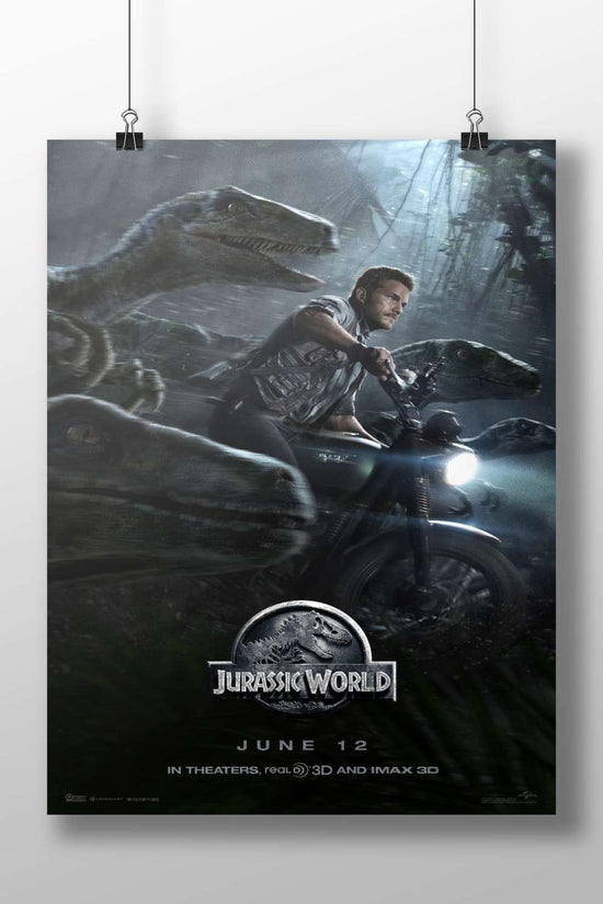 Jurassic World franchise Main Subject: Jurassic World franchise Matte BoizzBoard rigid print — Hollywood wall art India |