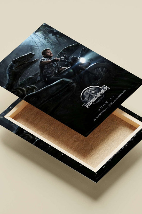 Jurassic World franchise Main Subject: Jurassic World franchise Canvas wall art — Hollywood wall art India | PosterBoizz