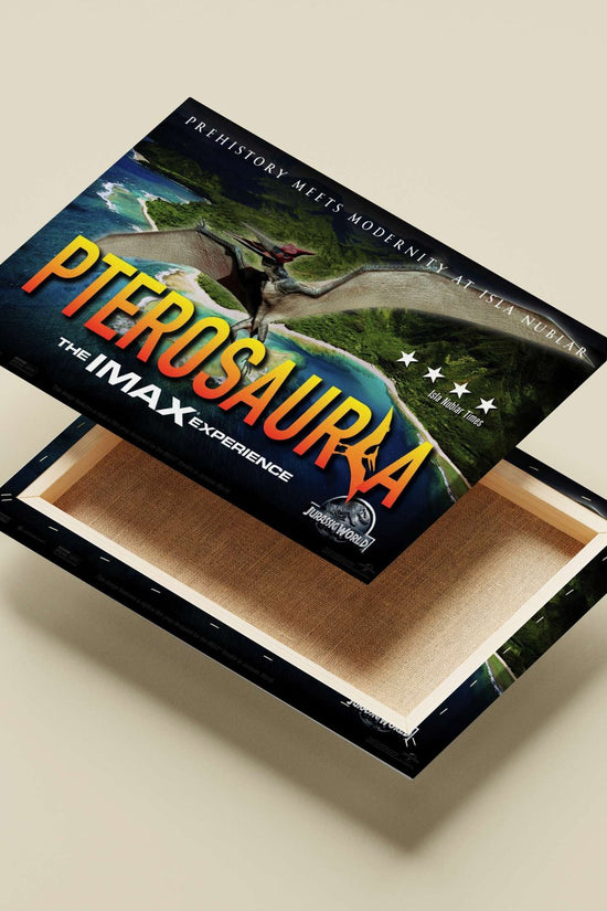 Pterosauria (Jurassic World film) Main Subject: Pterosauria (Jurassic World film) Canvas wall art — Superhero wall art India