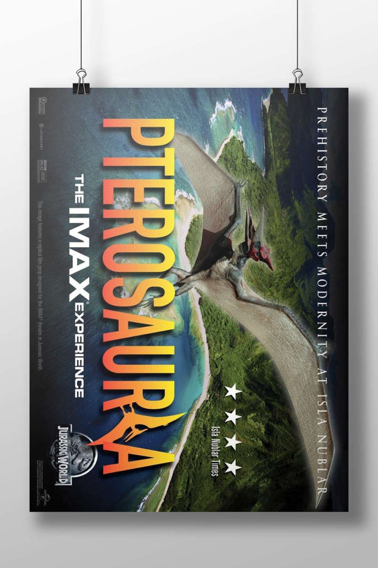 Pterosauria (Jurassic World film) Main Subject: Pterosauria (Jurassic World film) Matte BoizzBoard rigid print — Superhero