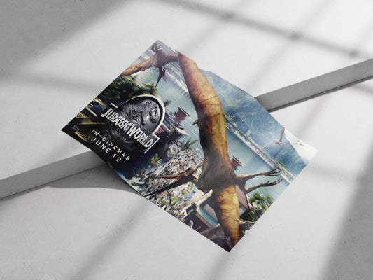 Jurassic World Main Subject: Jurassic World Matte poster print — Bollywood wall art India | PosterBoizz