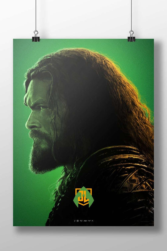 Aquaman (DC Comics superhero) Main Subject: Aquaman (DC Comics superhero) Matte BoizzBoard rigid print — Superhero wall art