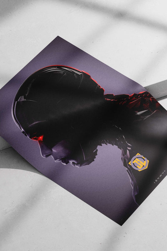 Vision (Marvel Comics character) Main Subject: Vision (Marvel Comics character) Matte poster print — Superhero wall art