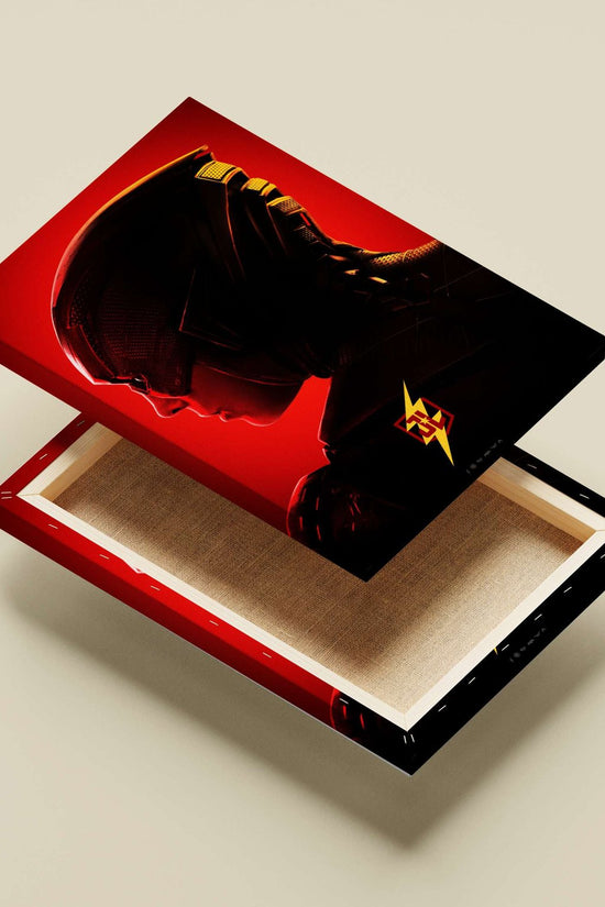 The Flash (DC Comics superhero) Main Subject: The Flash (DC Comics superhero) Canvas wall art — Superhero wall art India |