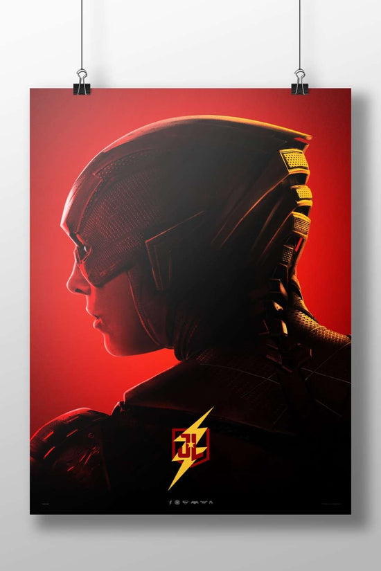 The Flash (DC Comics superhero) Main Subject: The Flash (DC Comics superhero) Matte BoizzBoard rigid print — Superhero wall