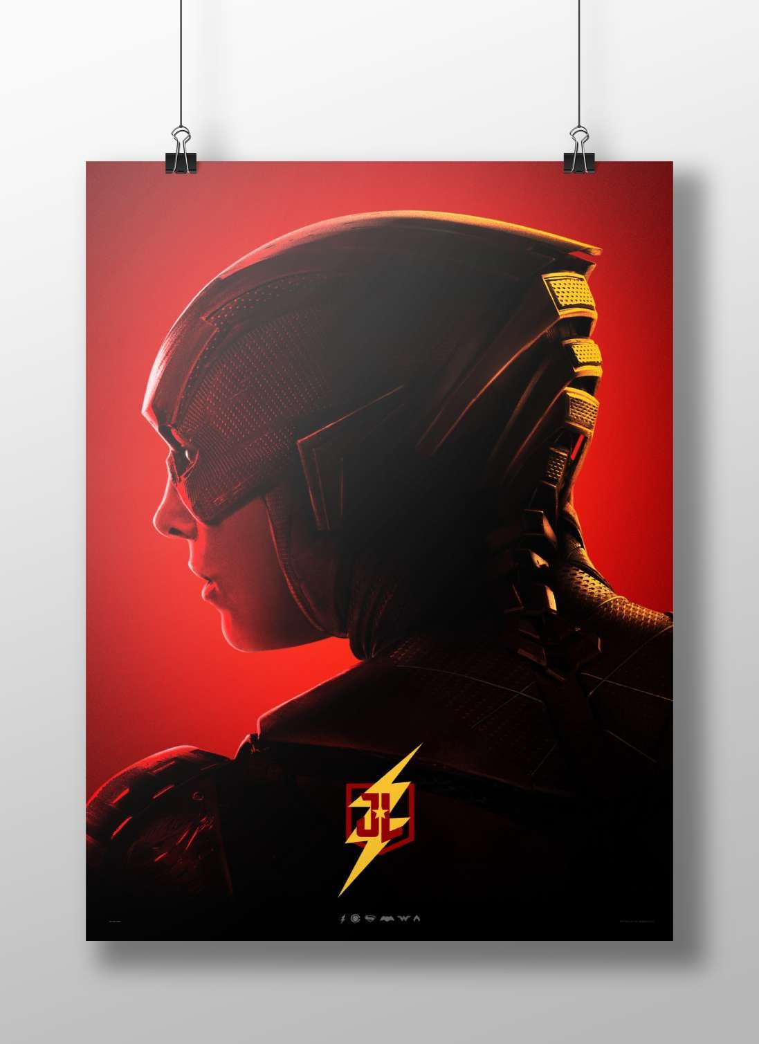The Flash (DC Comics superhero) Main Subject: The Flash (DC Comics superhero) Matte BoizzBoard rigid print — Superhero wall
