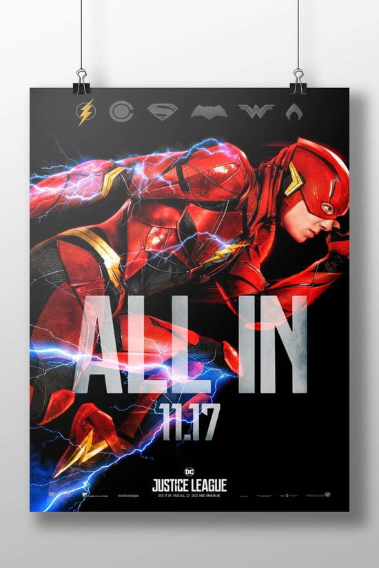 The Flash (Barry Allen) from DC Comics Justice League Main Subject: The Flash (Barry Allen) from DC Comics Justice League