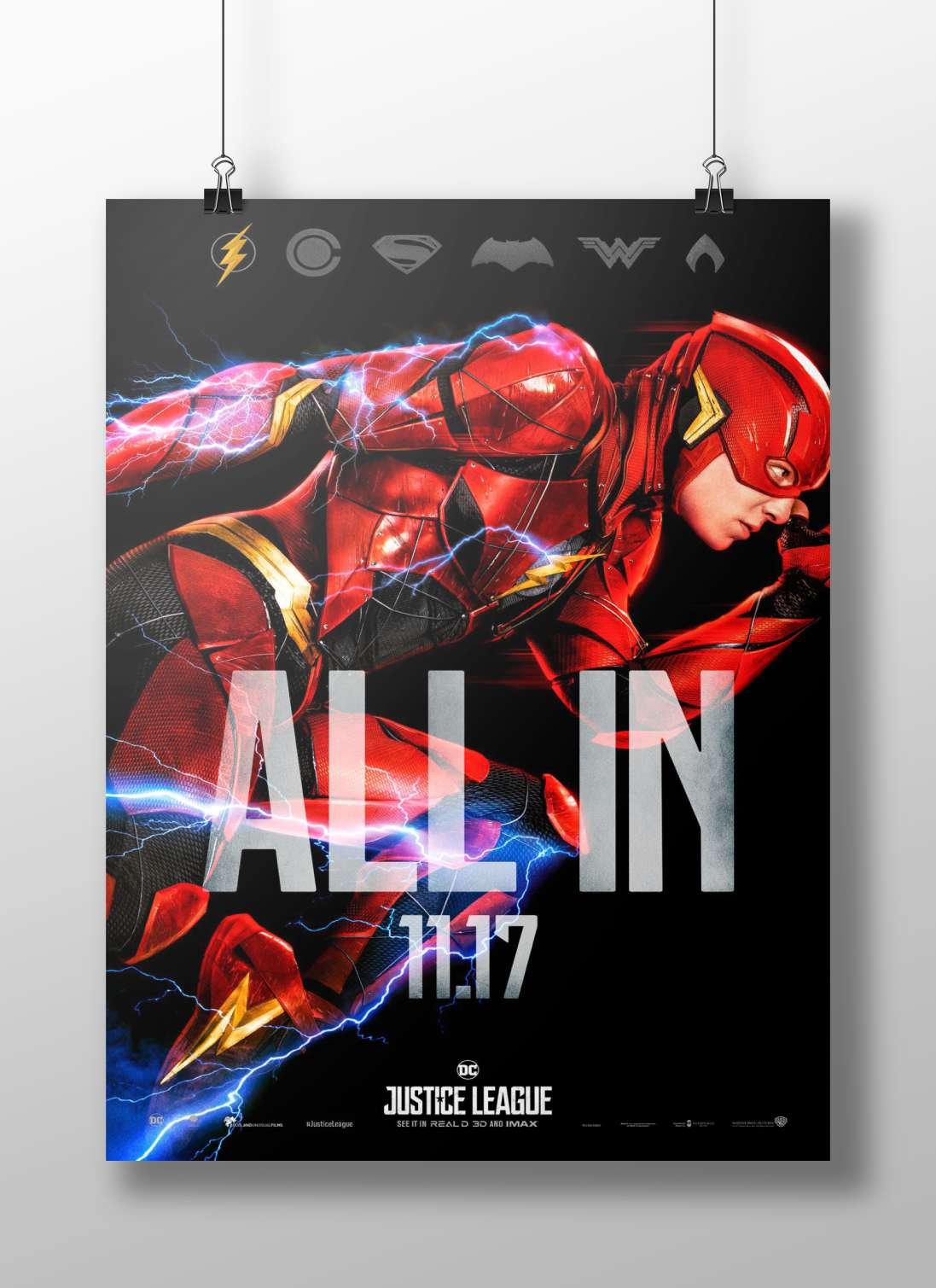 The Flash (Barry Allen) from DC Comics Justice League Main Subject: The Flash (Barry Allen) from DC Comics Justice League