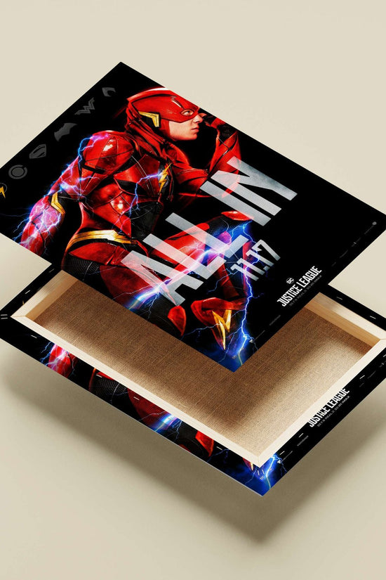 The Flash (Barry Allen) from DC Comics Justice League Main Subject: The Flash (Barry Allen) from DC Comics Justice League