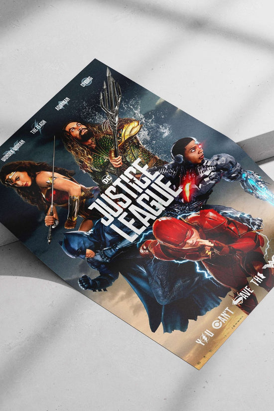 Justice League (DC Comics) featuring Batman, Wonder Woman, The Flash, Aquaman, and Cyborg Main Subject: Justice League (DC