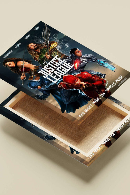Justice League (DC Comics) featuring Batman, Wonder Woman, The Flash, Aquaman, and Cyborg Main Subject: Justice League (DC