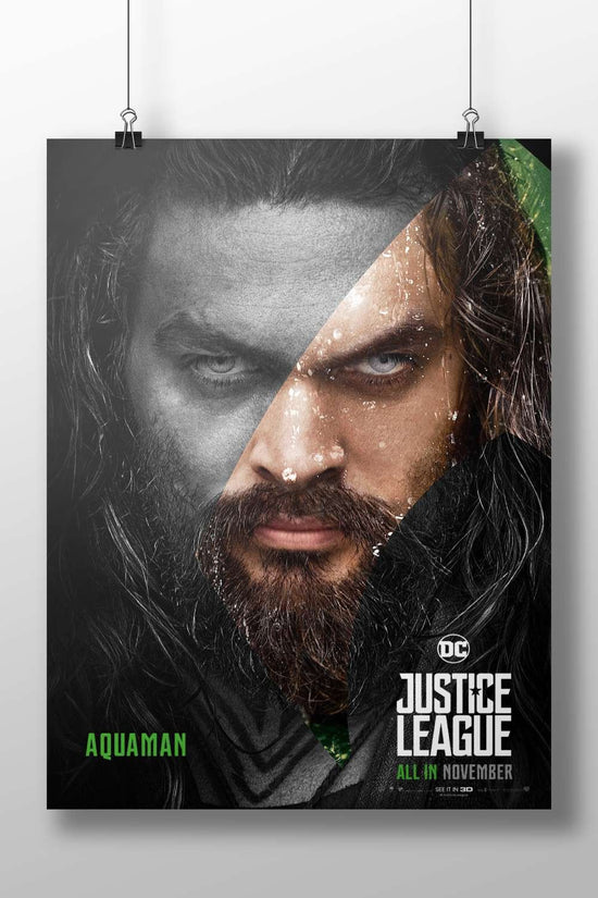 Arthur Curry as Aquaman from DC's Justice League Main Subject: Arthur Curry as Aquaman from DC's Justice League Matte