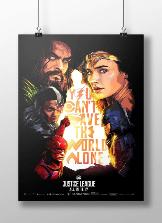 Aquaman, Wonder Woman, Cyborg, The Flash, and Batman (DC Justice League heroes) Main Subject: Aquaman, Wonder Woman, Cyborg,