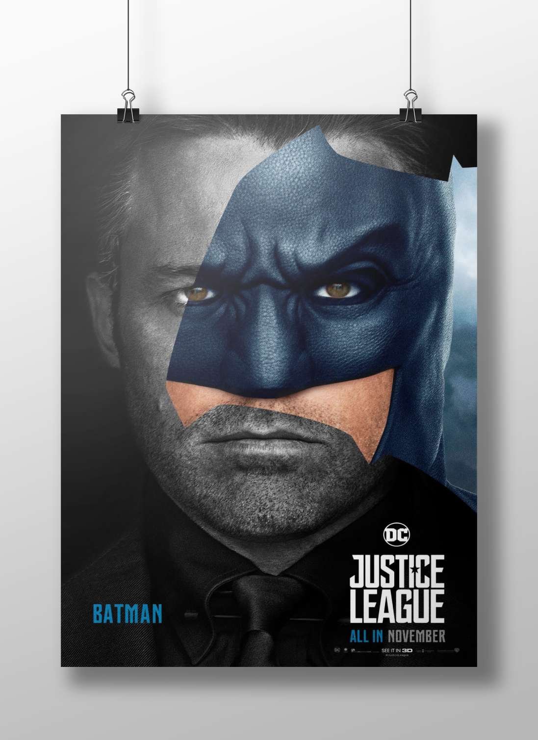 Batman from DC Comics' Justice League franchise Main Subject: Batman from DC Comics' Justice League franchise Matte