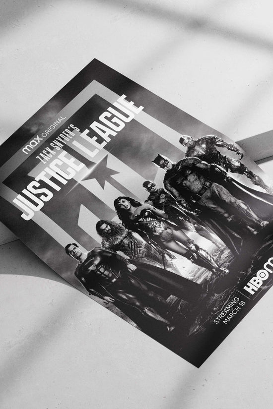 Superman, Aquaman, Wonder Woman, The Flash, Batman, and Cyborg from Zack Snyder's Justice League Main Subject: Superman,