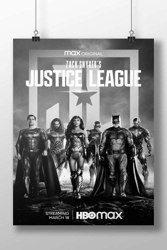 Superman, Aquaman, Wonder Woman, The Flash, Batman, and Cyborg from Zack Snyder's Justice League Main Subject: Superman,