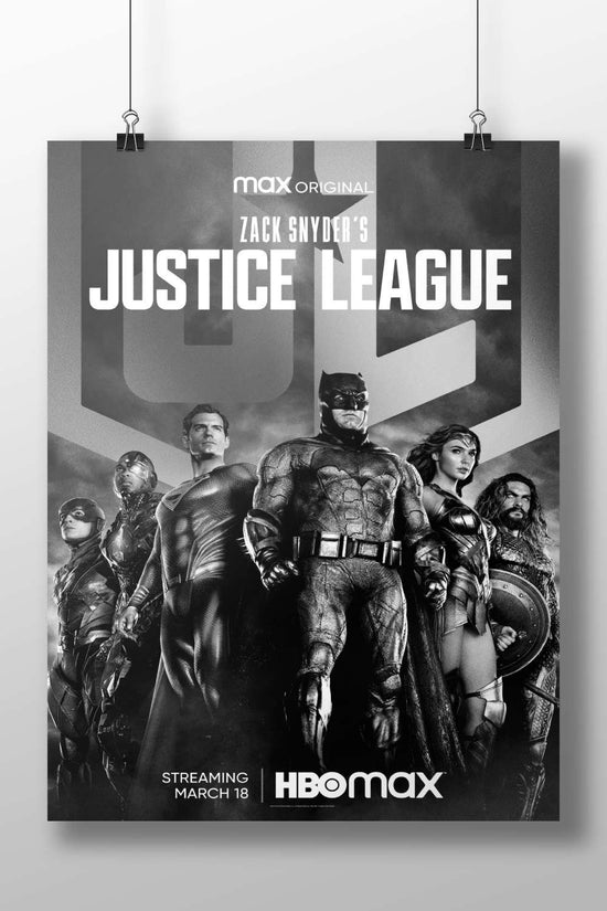 Zack Snyder's Justice League featuring Batman (Bruce Wayne), Superman (Clark Kent), Wonder Woman (Diana Prince), Cyborg