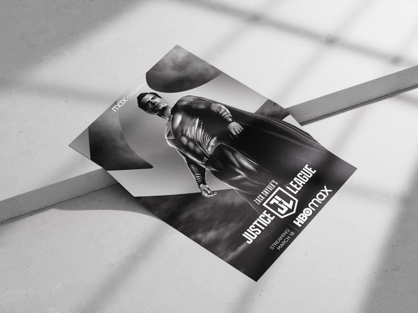 Superman (from Zack Snyder's Justice League) Main Subject: Superman (from Zack Snyder's Justice League) Matte poster print —