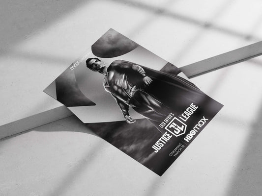 Superman (from Zack Snyder's Justice League) Main Subject: Superman (from Zack Snyder's Justice League) Matte poster print —