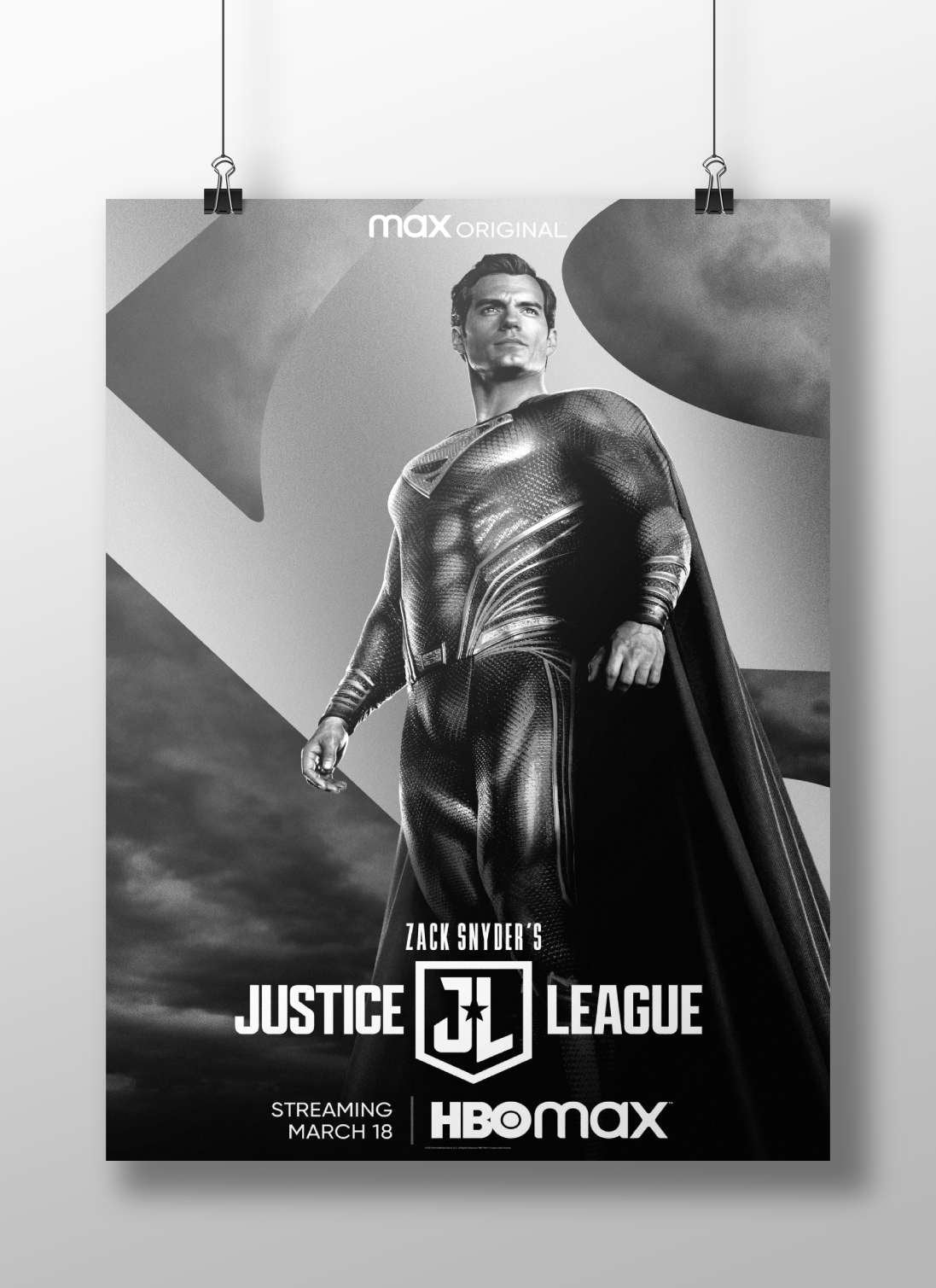 Superman (from Zack Snyder's Justice League) Main Subject: Superman (from Zack Snyder's Justice League) Matte BoizzBoard