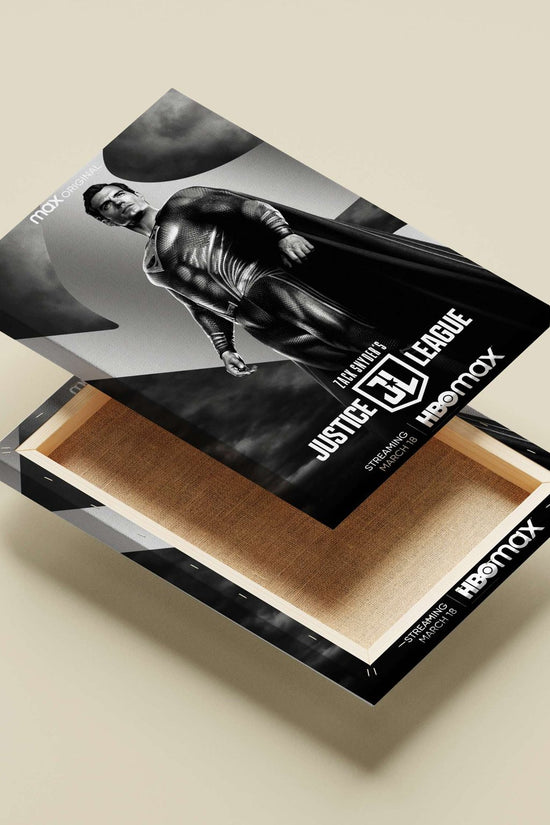 Superman (from Zack Snyder's Justice League) Main Subject: Superman (from Zack Snyder's Justice League) Canvas wall art —