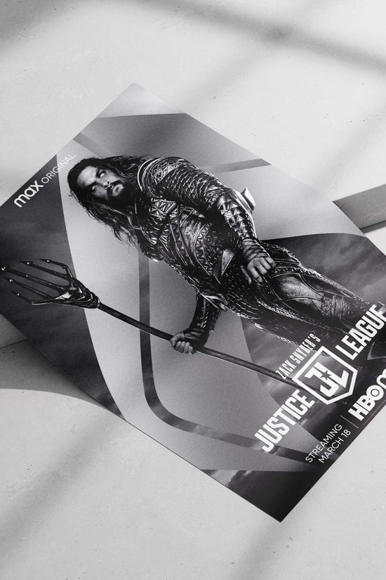 Aquaman (DC Comics superhero) Main Subject: Aquaman (DC Comics superhero) Matte poster print — Superhero wall art India |