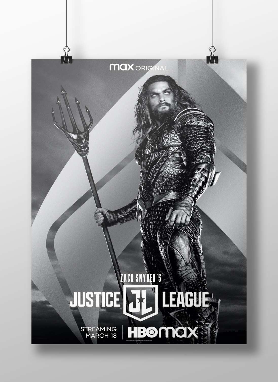 Aquaman (DC Comics superhero) Main Subject: Aquaman (DC Comics superhero) Matte BoizzBoard rigid print — Superhero wall art