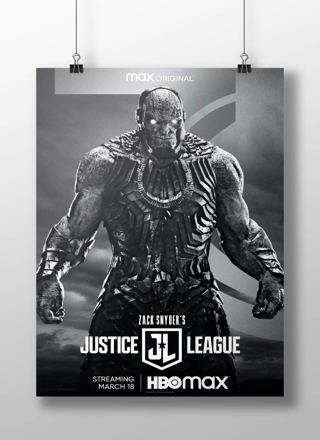 Darkseid (DC Comics villain) from Zack Snyder's Justice League Main Subject: Darkseid (DC Comics villain) from Zack Snyder's