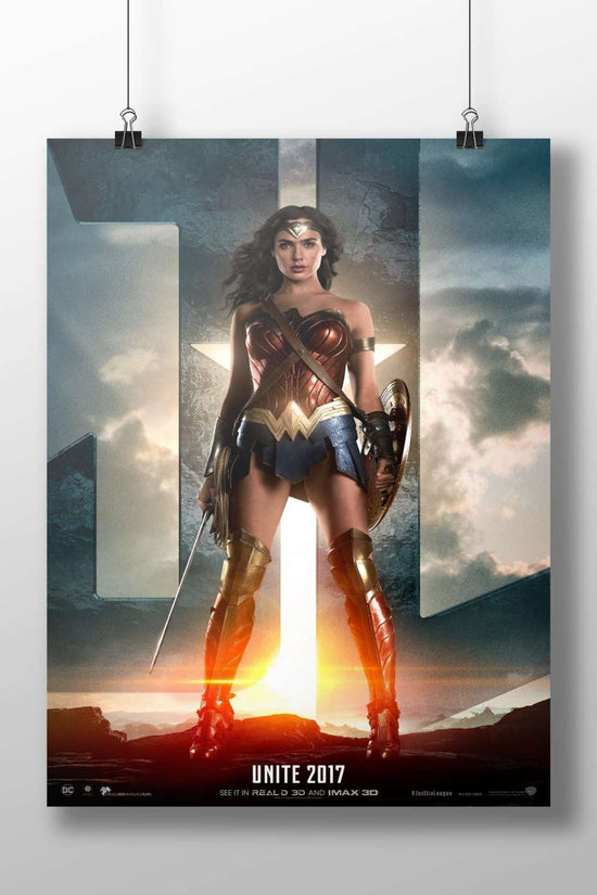 Wonder Woman (Diana Prince) from DC Comics' Justice League (2017) film Main Subject: Wonder Woman (Diana Prince) from DC