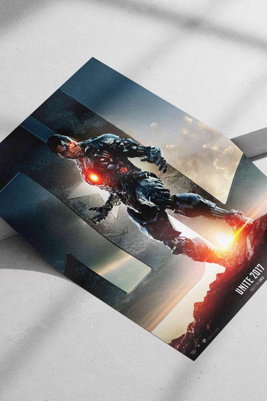 Cyborg (Victor Stone) from DC Comics' Justice League franchise Main Subject: Cyborg (Victor Stone) from DC Comics' Justice