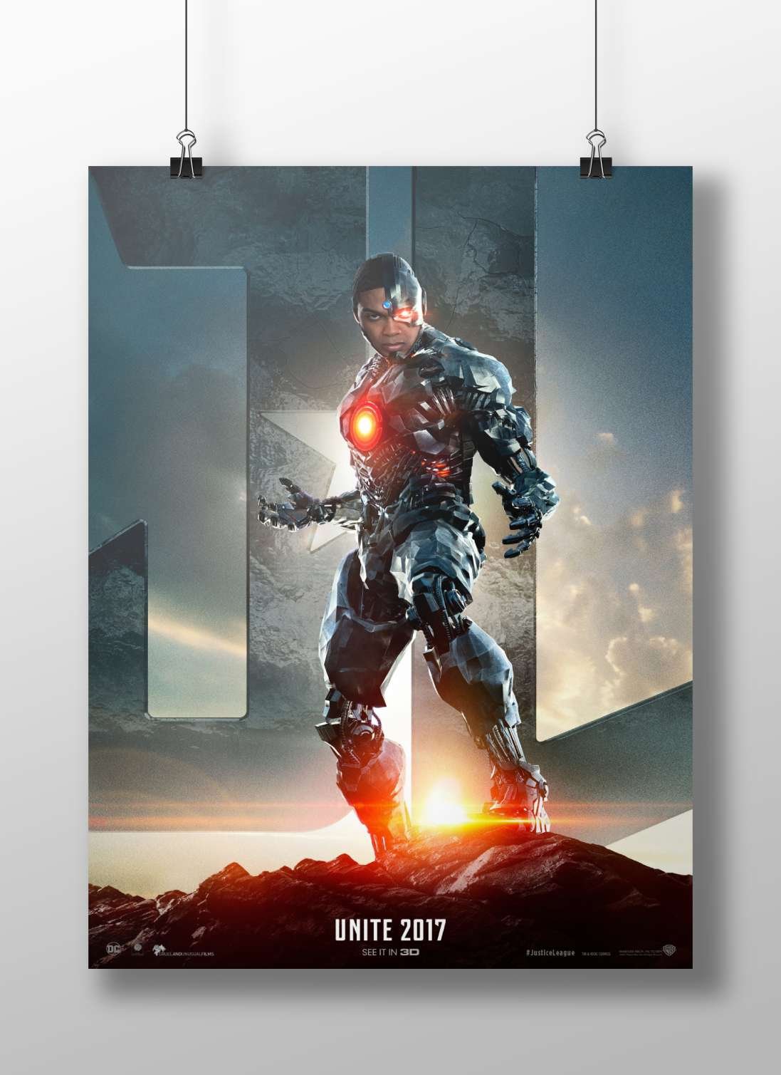 Cyborg (Victor Stone) from DC Comics' Justice League franchise Main Subject: Cyborg (Victor Stone) from DC Comics' Justice