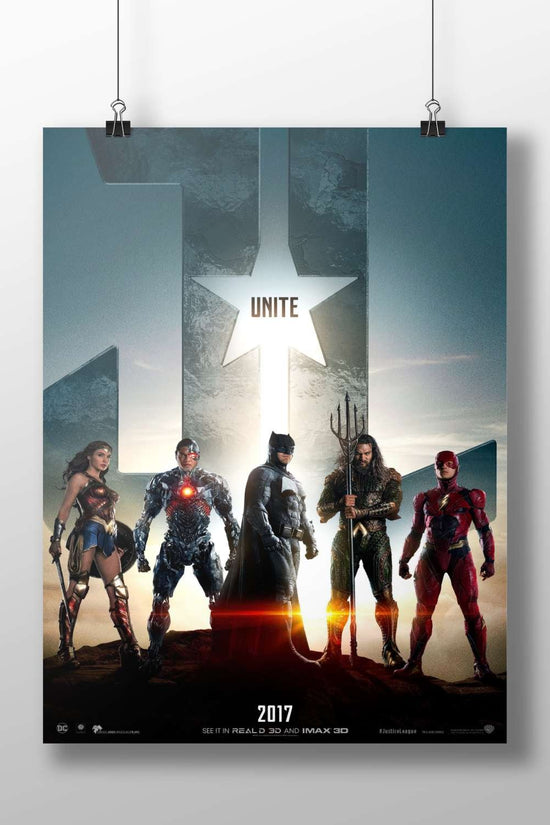 Wonder Woman, Cyborg, Batman, Aquaman, and The Flash from DC Comics' Justice League franchise. Main Subject: Wonder Woman,