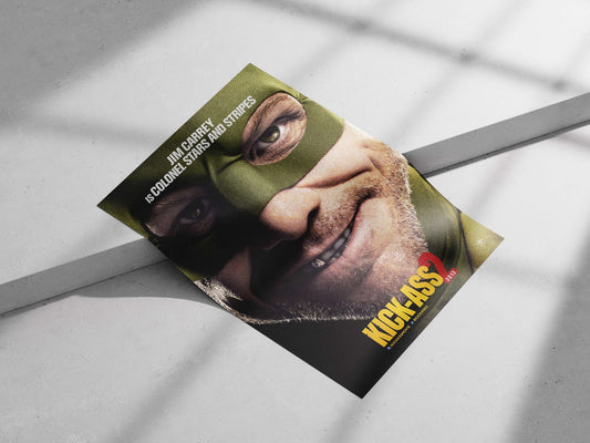 Colonel Stars and Stripes (from Kick-Ass 2) Main Subject: Colonel Stars and Stripes (from Kick-Ass 2) Matte poster print —