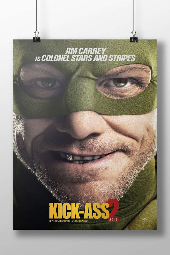 Colonel Stars and Stripes (from Kick-Ass 2) Main Subject: Colonel Stars and Stripes (from Kick-Ass 2) Matte BoizzBoard rigid