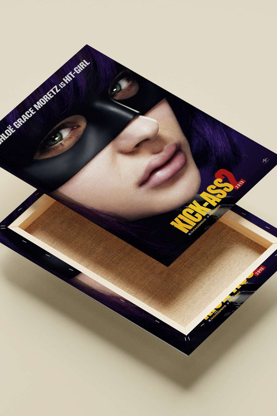 Chloe Grace Moretz as Hit-Girl from the Kick-Ass 2 franchise Main Subject: Chloe Grace Moretz as Hit-Girl from the Kick-Ass