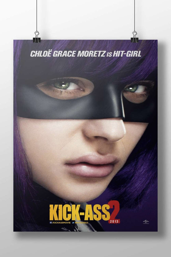 Chloe Grace Moretz as Hit-Girl from the Kick-Ass 2 franchise Main Subject: Chloe Grace Moretz as Hit-Girl from the Kick-Ass
