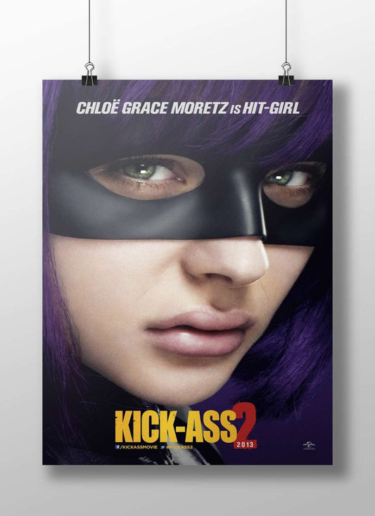 Chloe Grace Moretz as Hit-Girl from the Kick-Ass 2 franchise Main Subject: Chloe Grace Moretz as Hit-Girl from the Kick-Ass