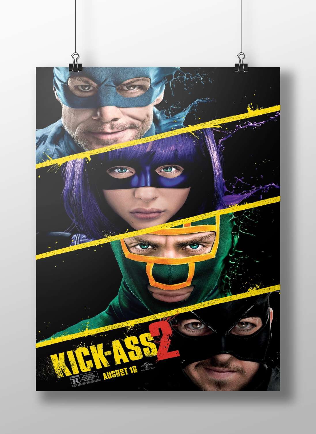 "Kick-Ass 2" (film) from the "Kick-Ass" franchise Main Subject: "Kick-Ass 2" (film) from the "Kick-Ass" franchise Matte