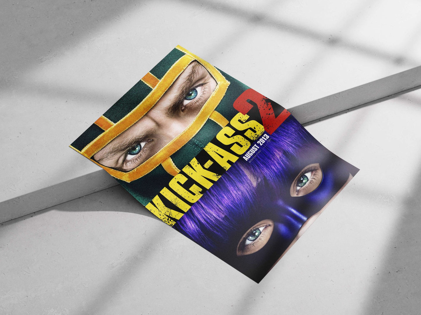 Kick-Ass 2 (film franchise) Main Subject: Kick-Ass 2 (film franchise) Matte poster print — Bollywood wall art India |