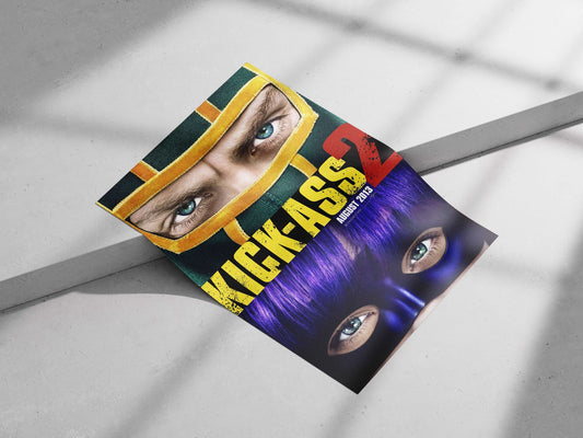 Kick-Ass 2 (film franchise) Main Subject: Kick-Ass 2 (film franchise) Matte poster print — Bollywood wall art India |