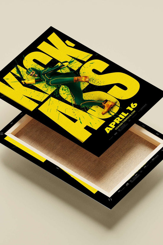 Kick-Ass (from the Kick-Ass franchise) Main Subject: Kick-Ass (from the Kick-Ass franchise) Canvas wall art — Superhero wall