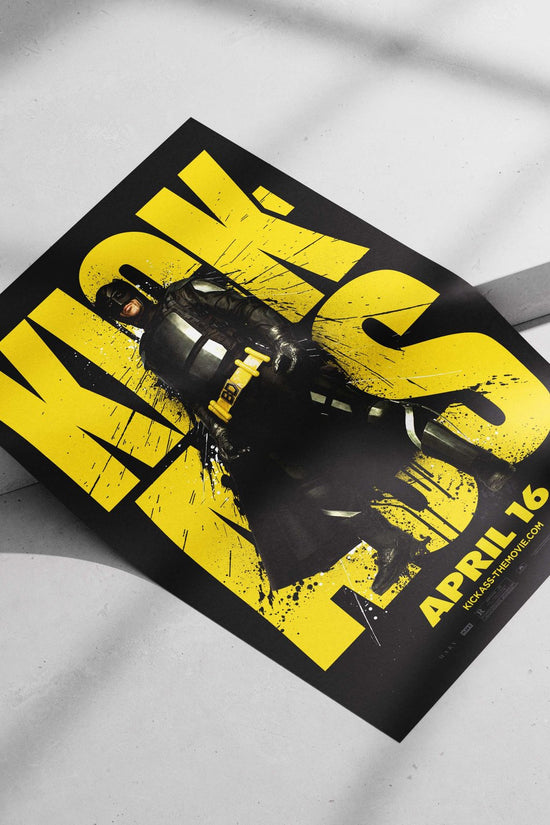 Kick-Ass (character from the Kick-Ass franchise) Main Subject: Kick-Ass (character from the Kick-Ass franchise) Matte poster