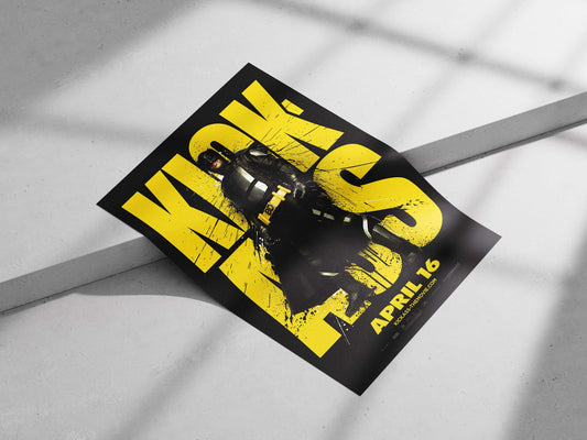 Kick-Ass (character from the Kick-Ass franchise) Main Subject: Kick-Ass (character from the Kick-Ass franchise) Matte poster